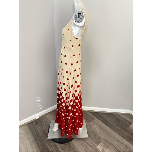 NWT  Johanna Ortiz Rhythmn Oasis Gradient Keyhole Maxi Dress Size 10 $1450 - Picture 4 of 10